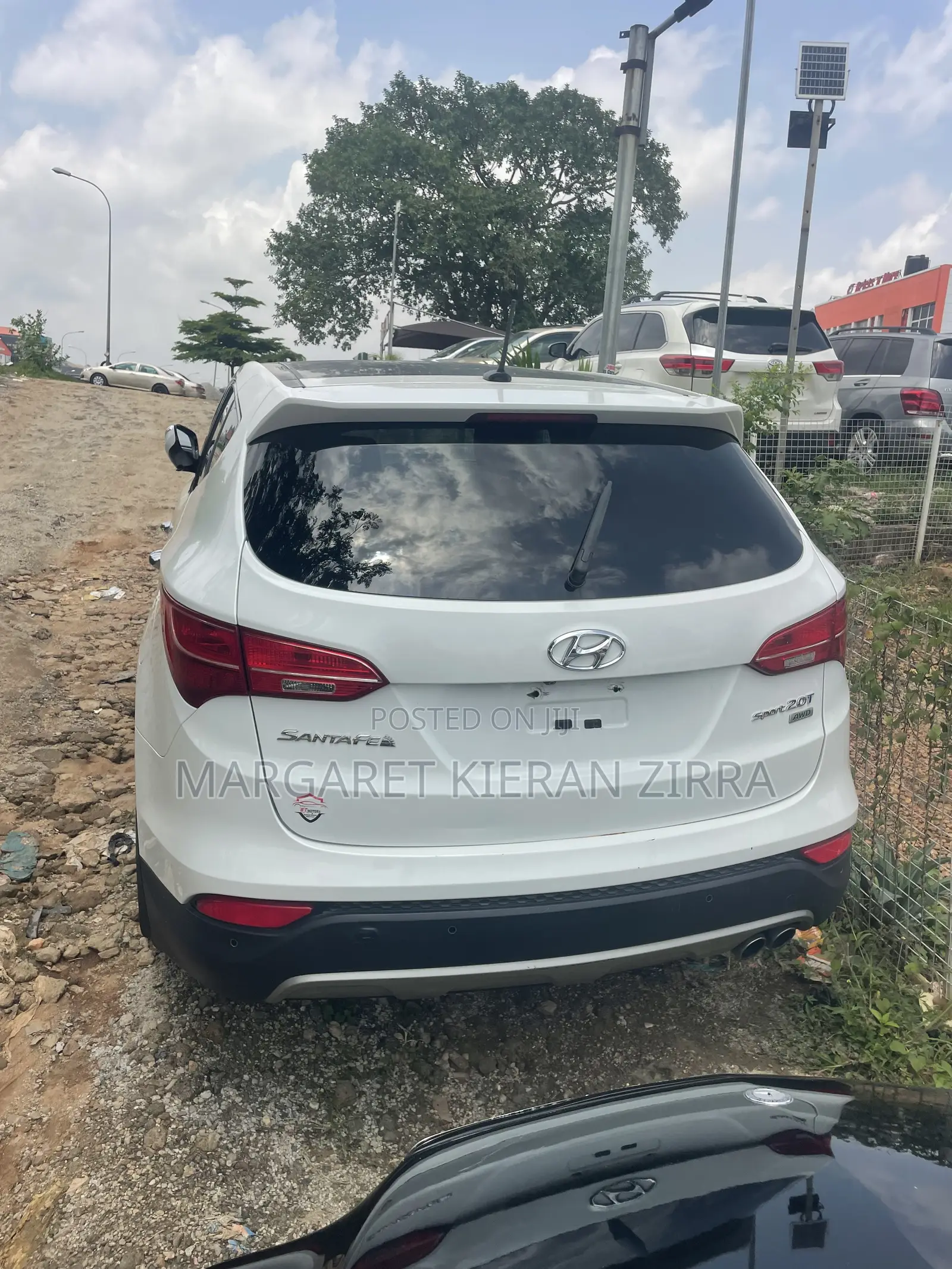 Hyundai Santa Fe 2014 White