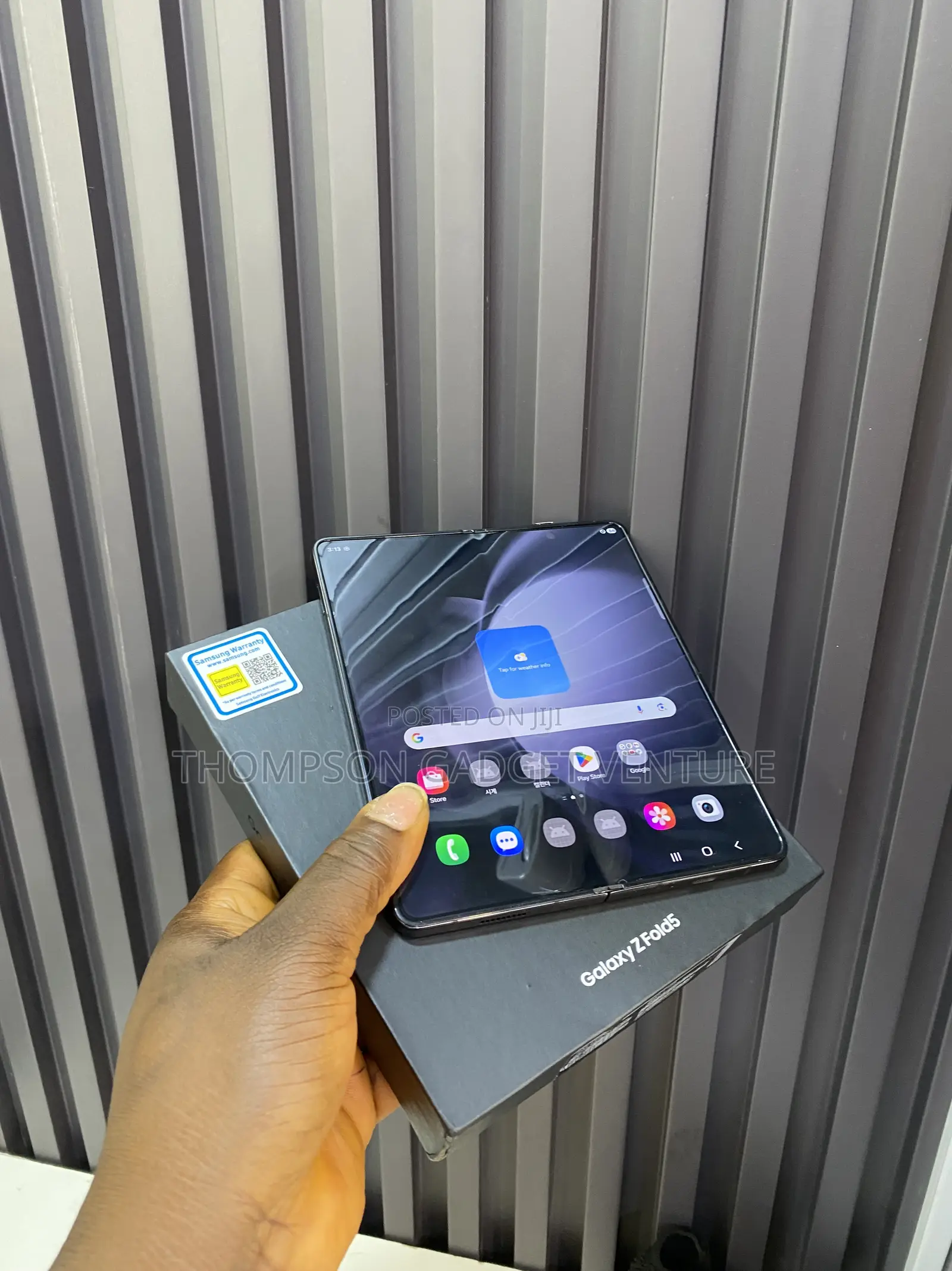 Samsung Galaxy Fold 5G 512 GB Black
