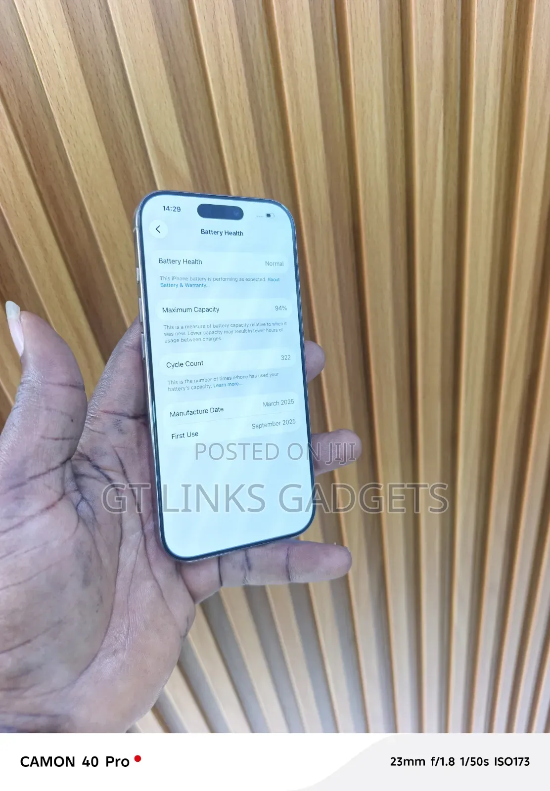 Apple iPhone 16 Pro 128 GB Gold