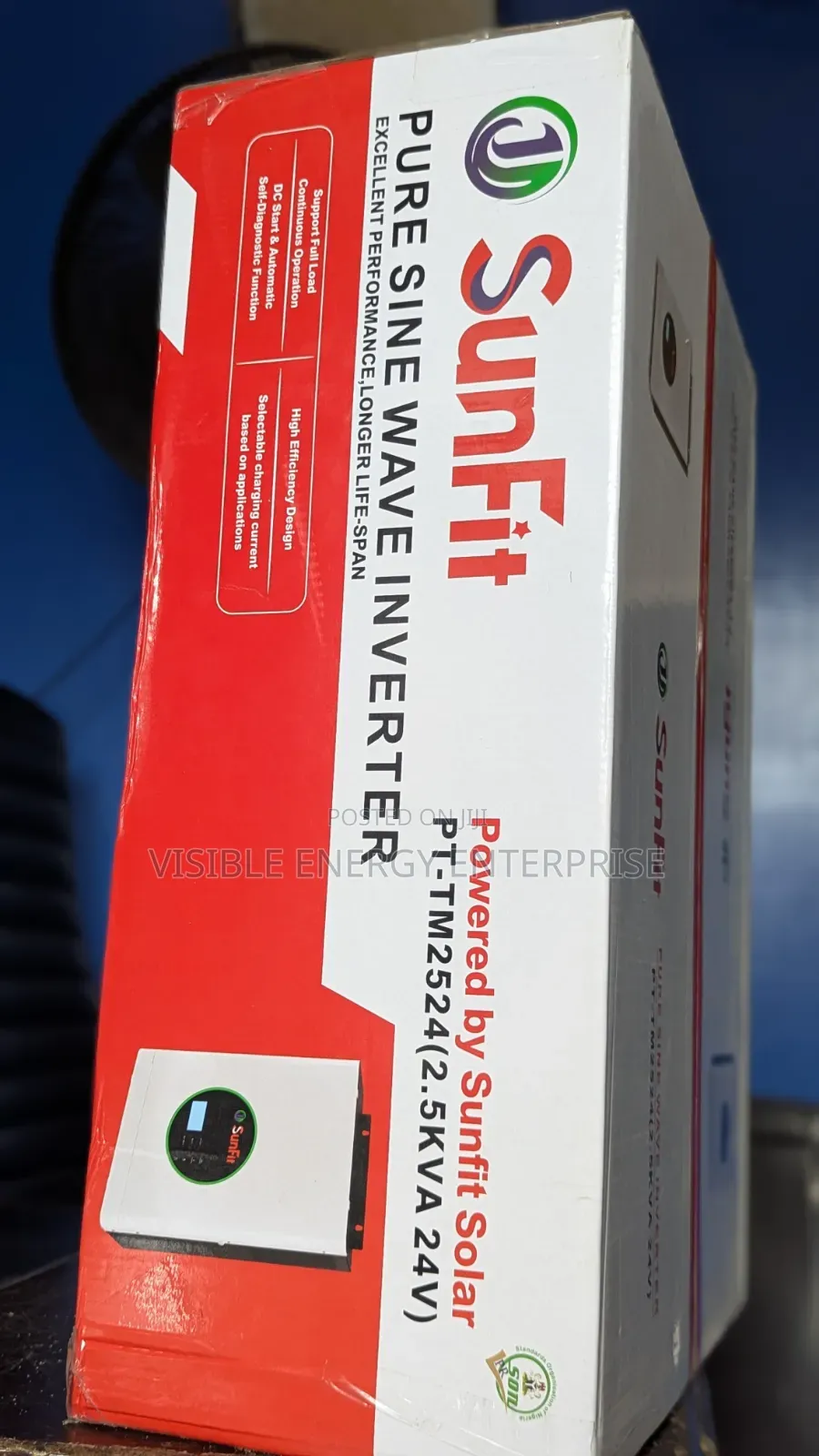 Sunfit 2.5kva 24v Pure Sine Wave Inverter(Pt-Tm2524).