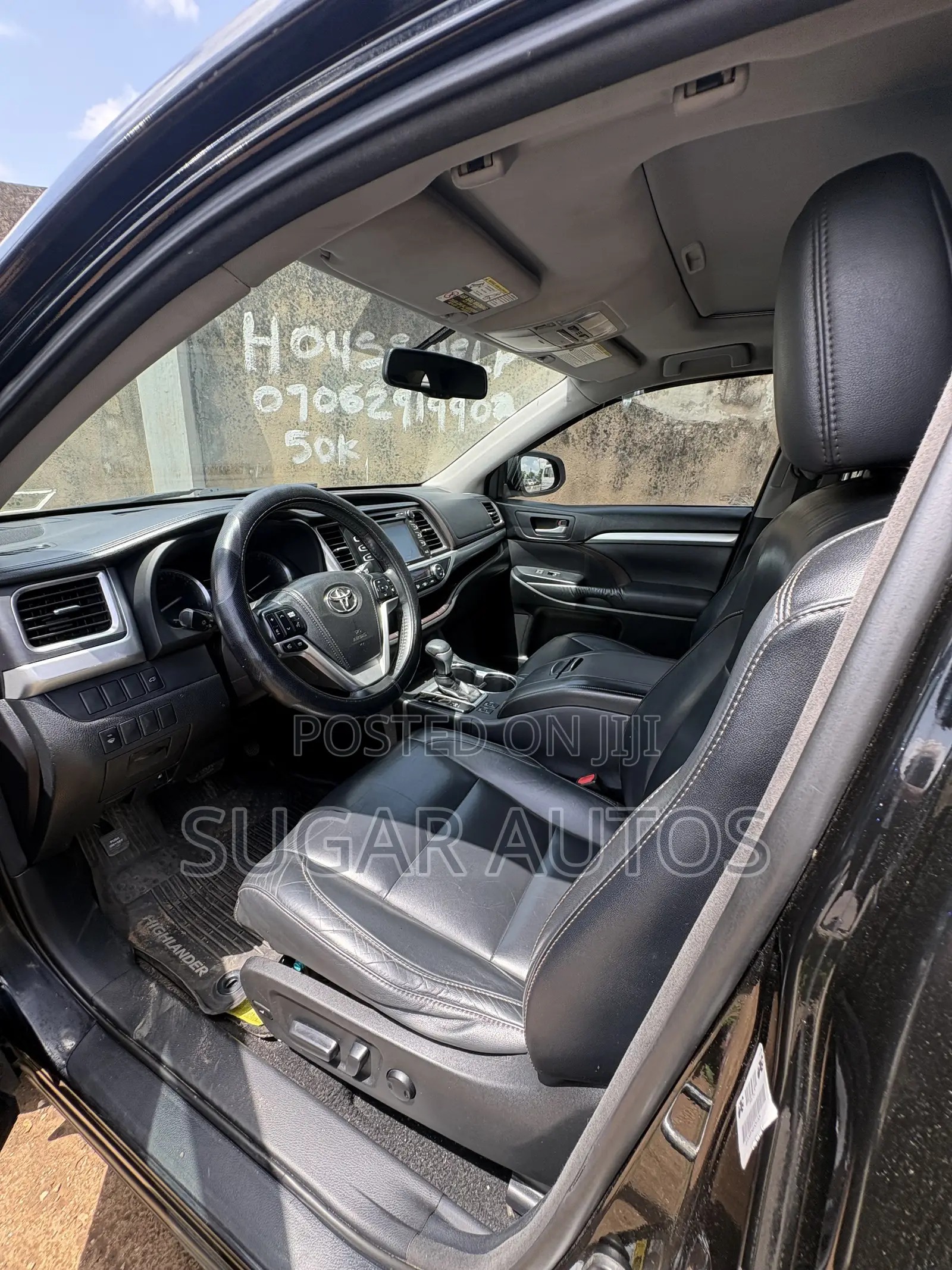 Toyota Highlander XLE 4dr SUV (3.5L 6cyl 6A) 2015 Black