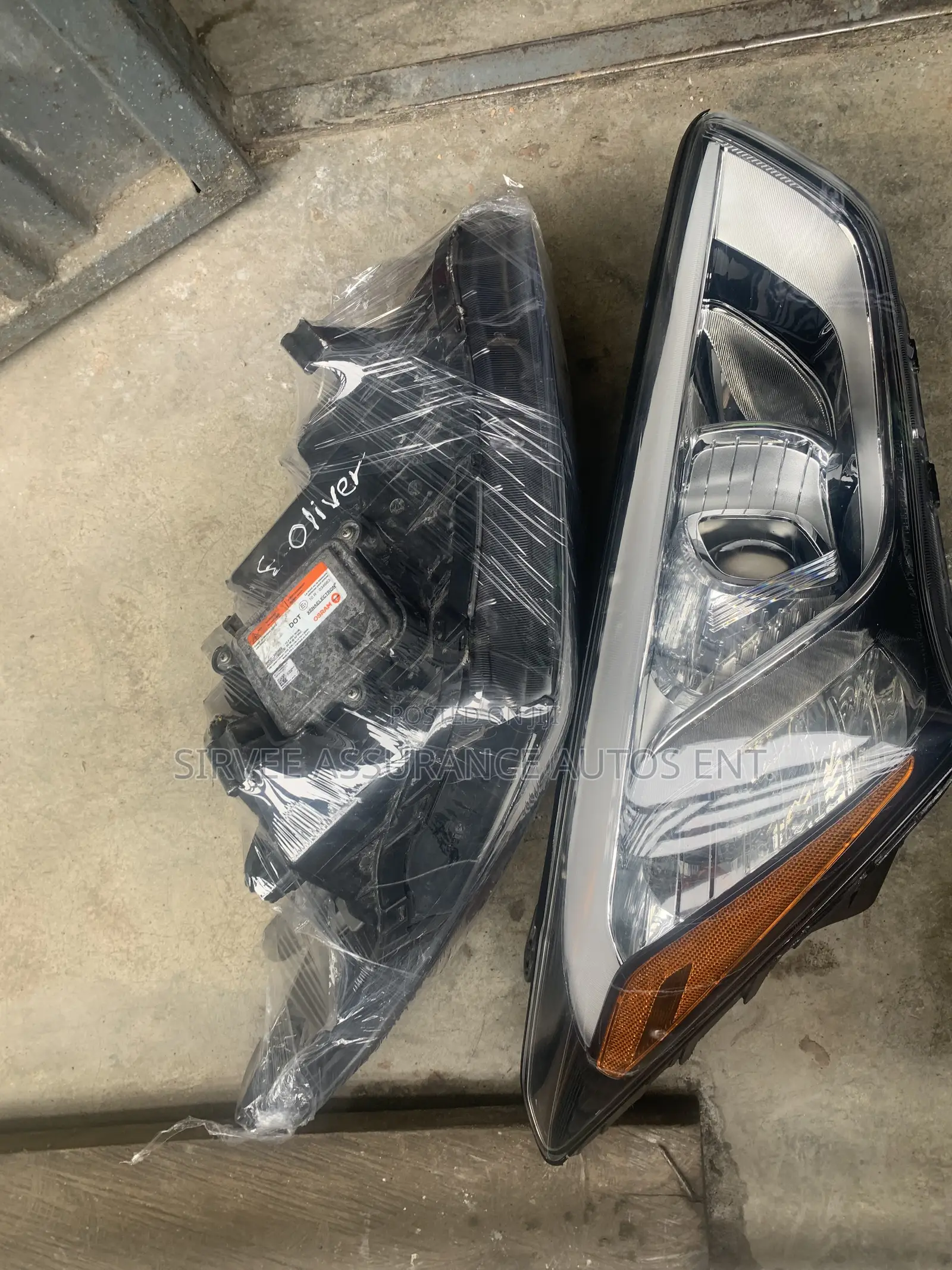 Headlight Hyundai Santa Fe 2012 Charger Type