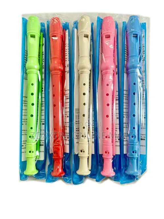 Recorder Flute With Cleaning Stick