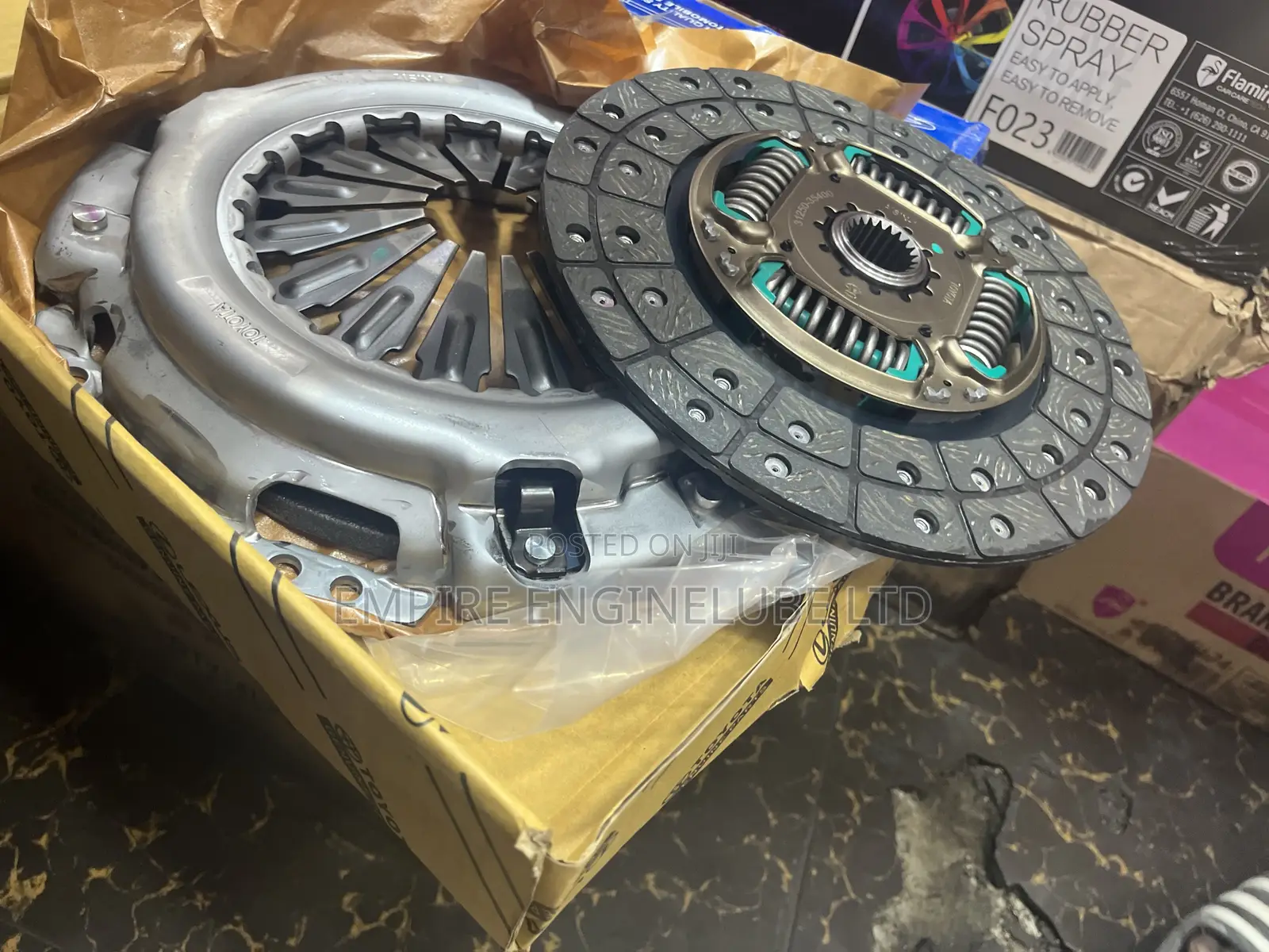 Front Disc and Plate 2tr (Brisco) Direct Toyota