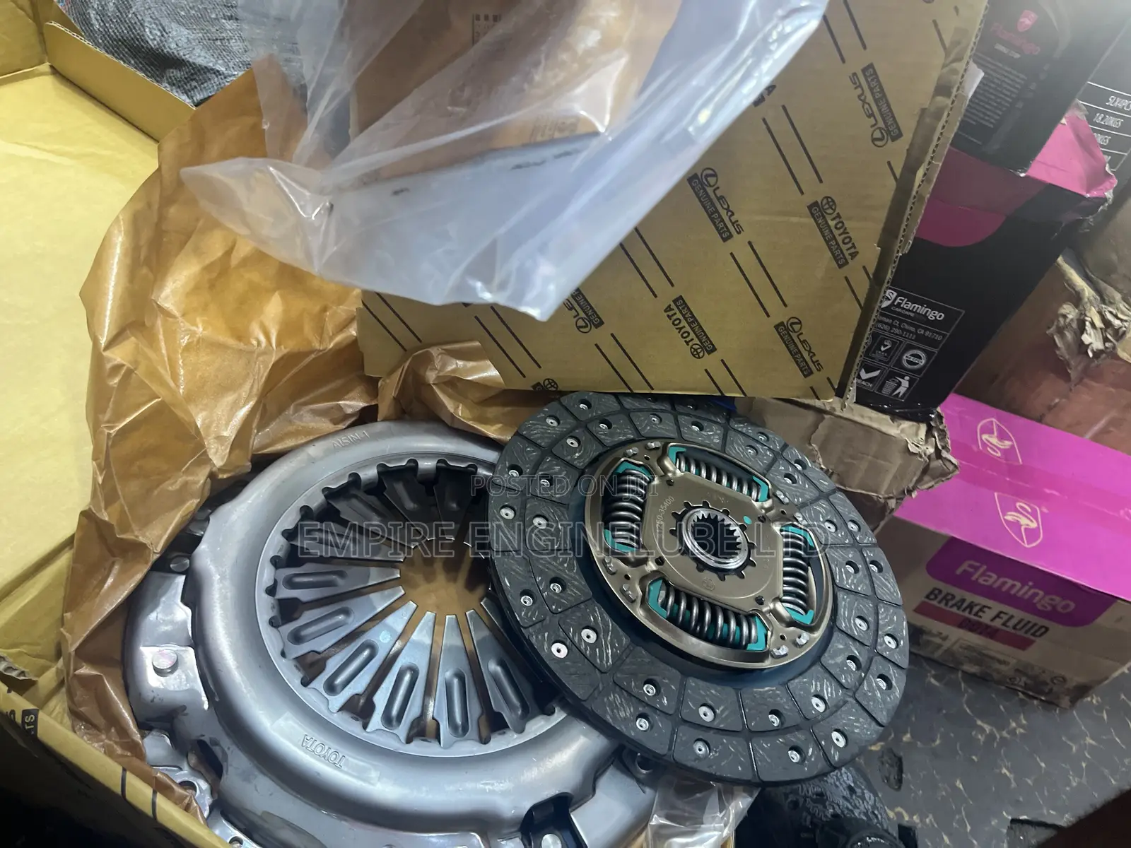 Front Disc and Plate 2tr (Brisco) Direct Toyota