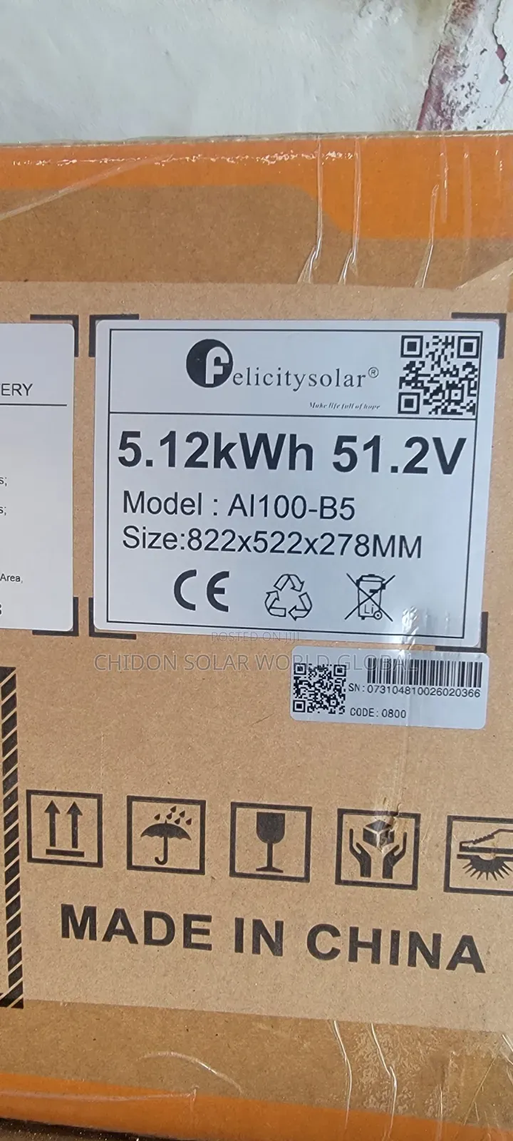 5kwh 12v Ion Lithium Battery