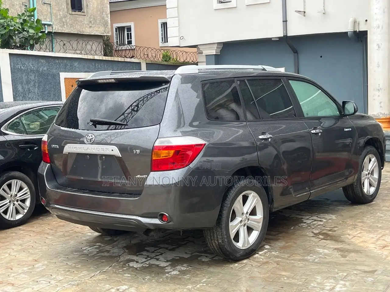 Toyota Highlander Limited 2009 Gray