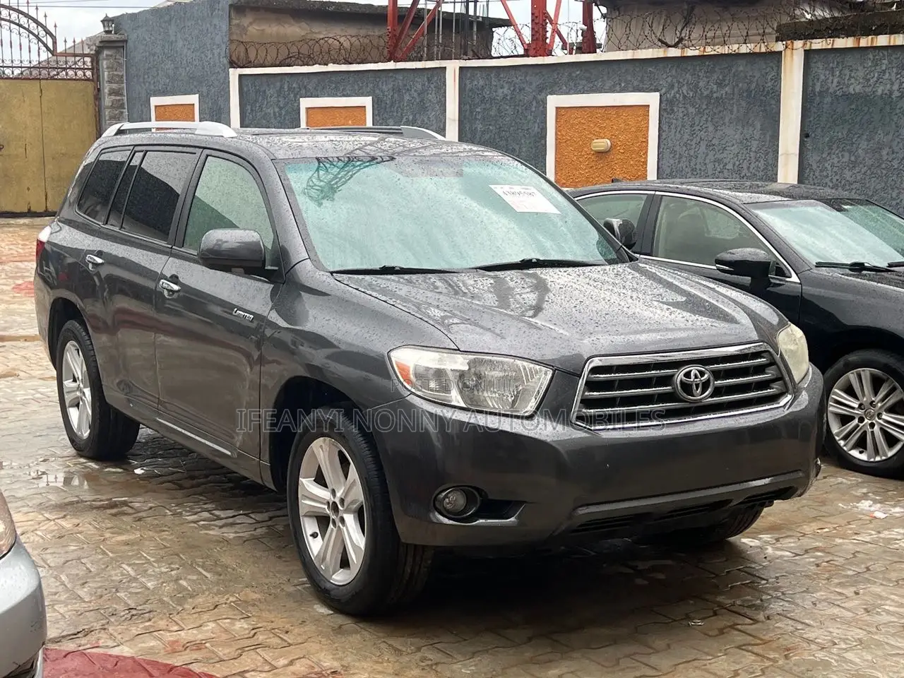Toyota Highlander Limited 2009 Gray