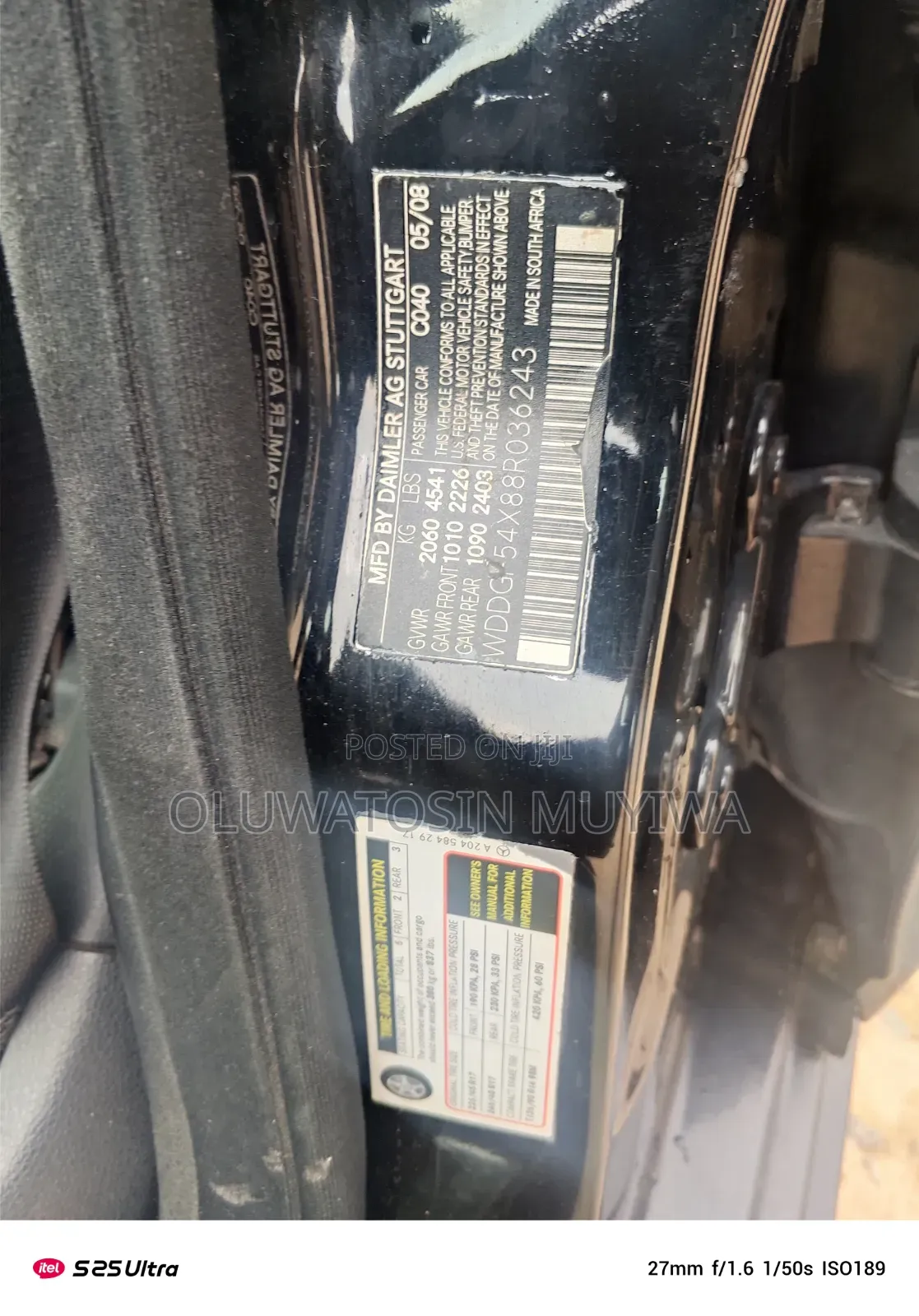 Mercedes-Benz C300 2008 Black