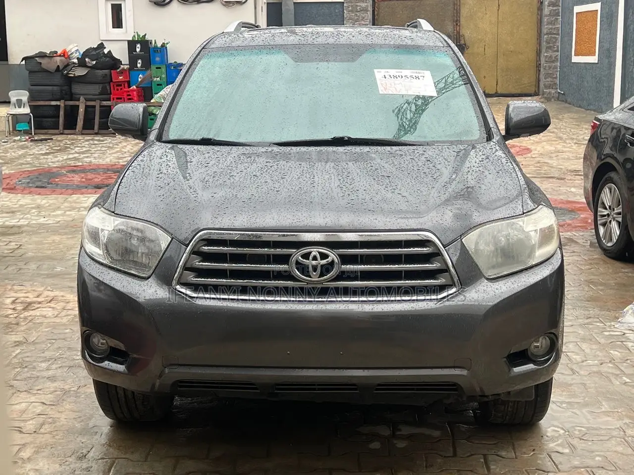 Toyota Highlander Limited 2009 Gray