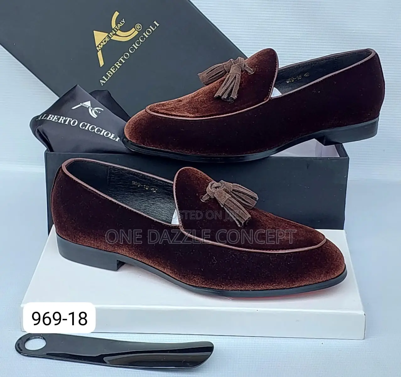 Roberto Ciccioli Velvet Loafers