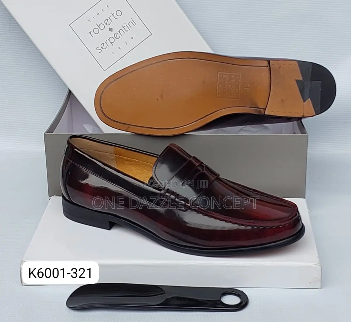 Roberto Serpentini Leather Loafers