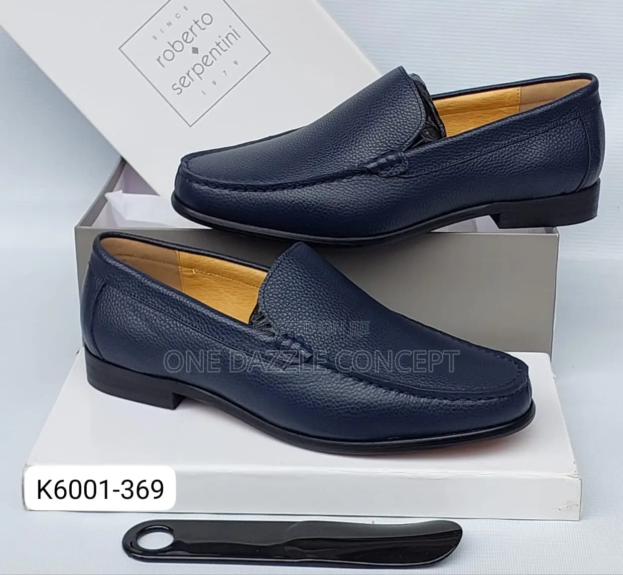 Roberto Serpentini Leather Loafers