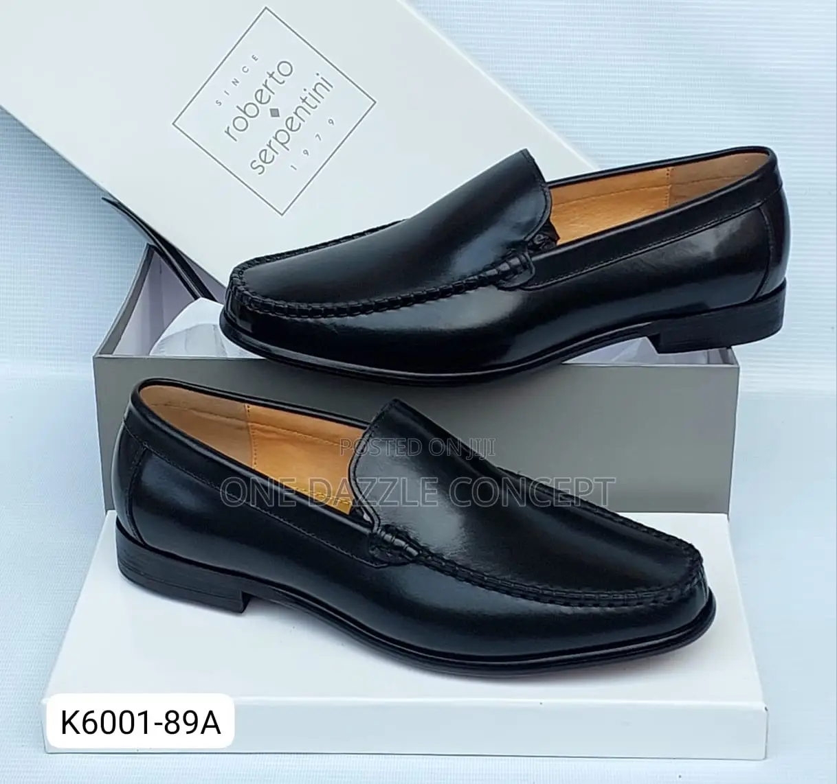 Roberto Serpentini Leather Loafers