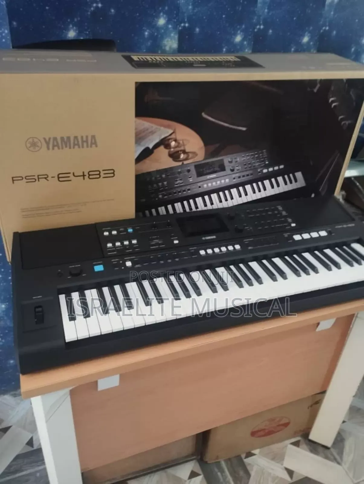 Yamaha Keyboard PSR -E483
