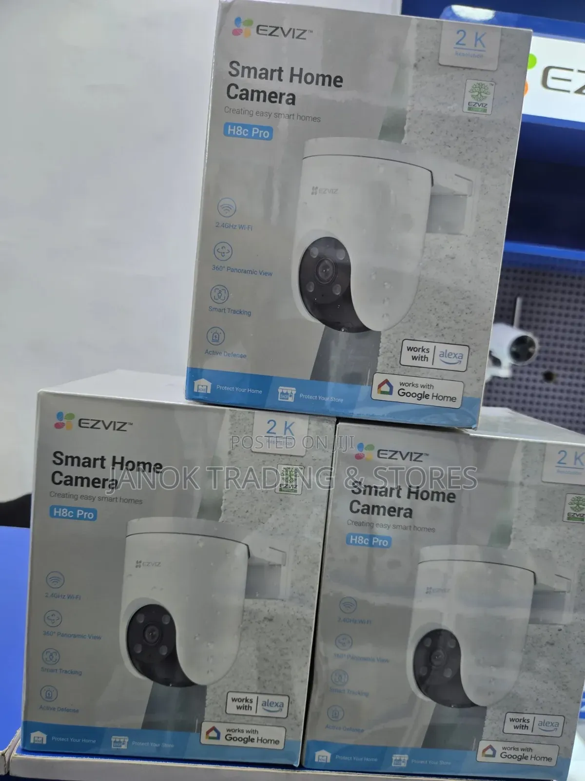 Ezviz Cs-H8c(3mp) Pan Tilt Wi-Fi Camera