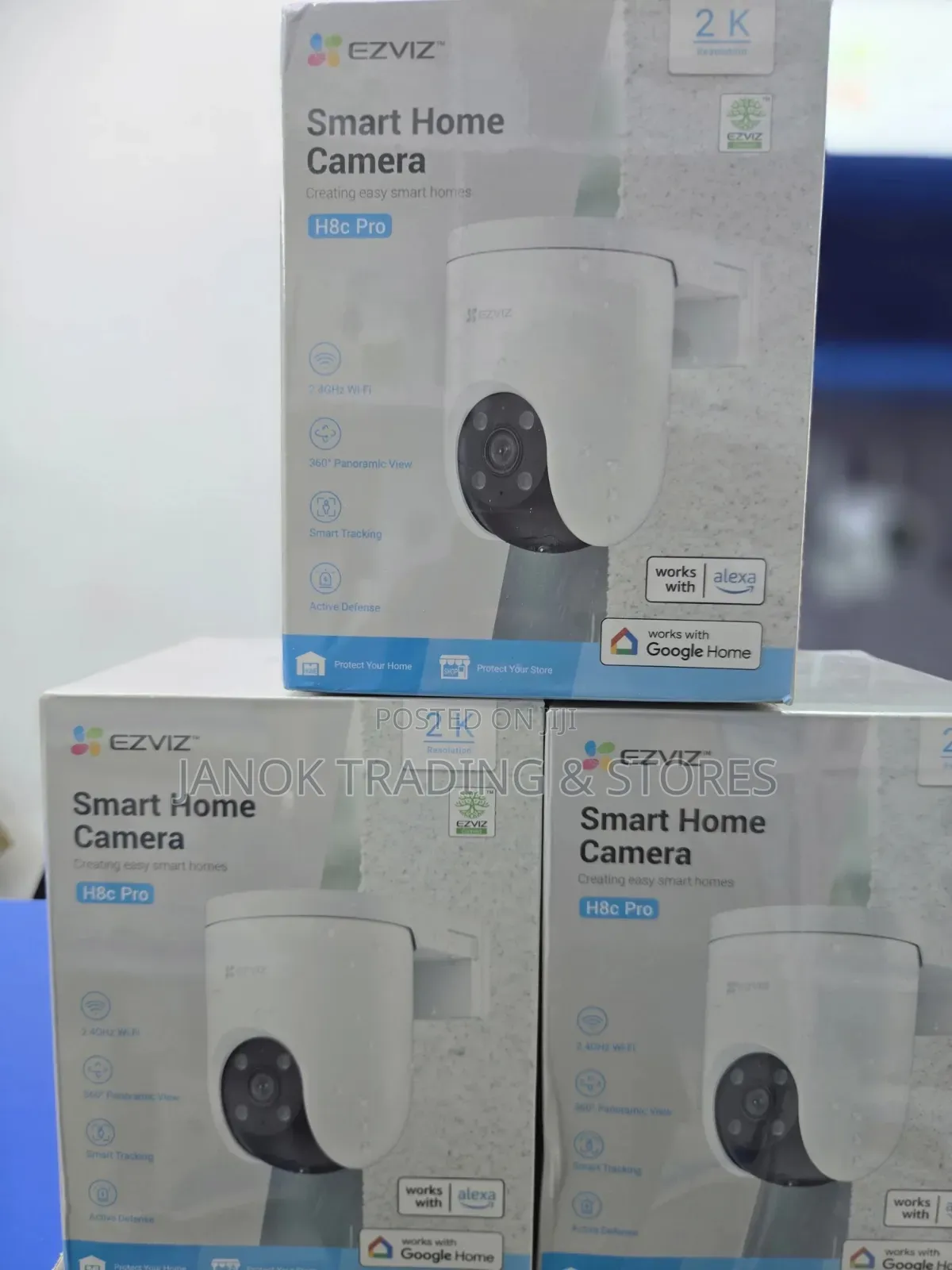 Ezviz Cs-H8c(3mp) Pan Tilt Wi-Fi Camera