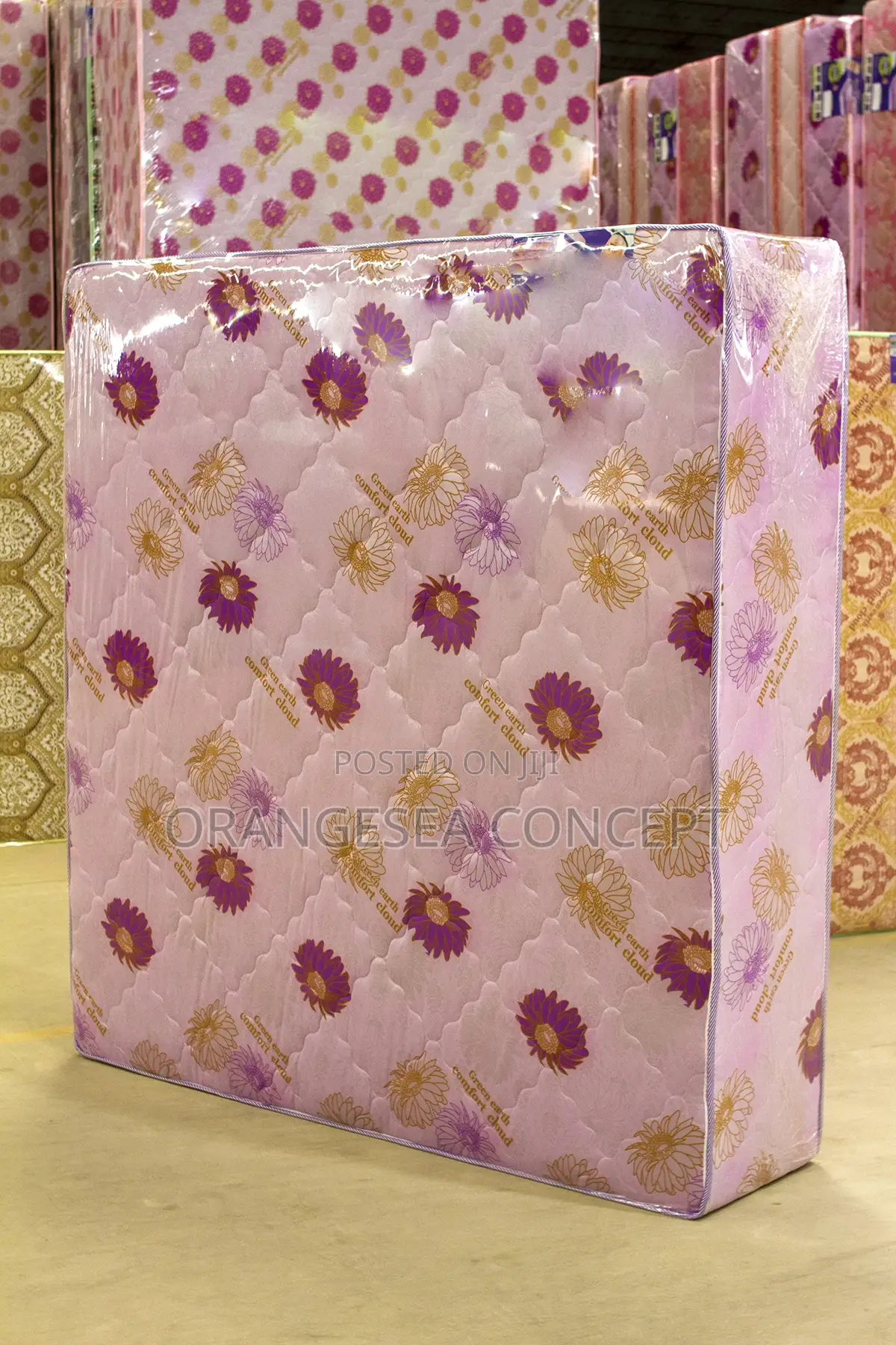 6x6x18 Semi Orthopaedic Mattress (Payment on Delivery Within Lagos).