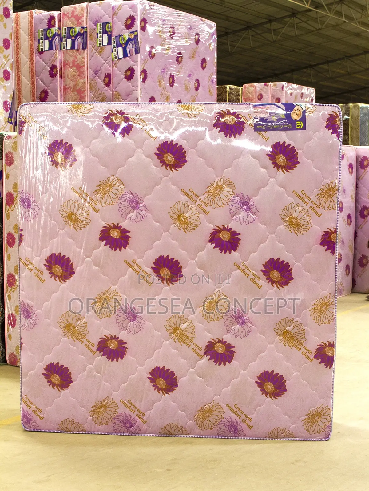 6x6x18 Semi Orthopaedic Mattress (Payment on Delivery Within Lagos).