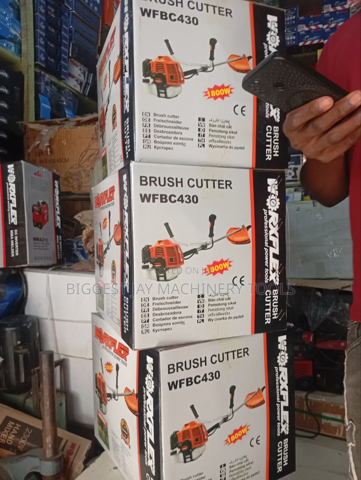 Worxflex Brush Cutter 2 Strokes 1800w