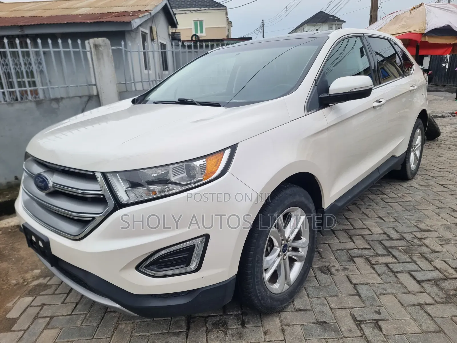 Ford Edge SEL 4dr AWD 2017 White