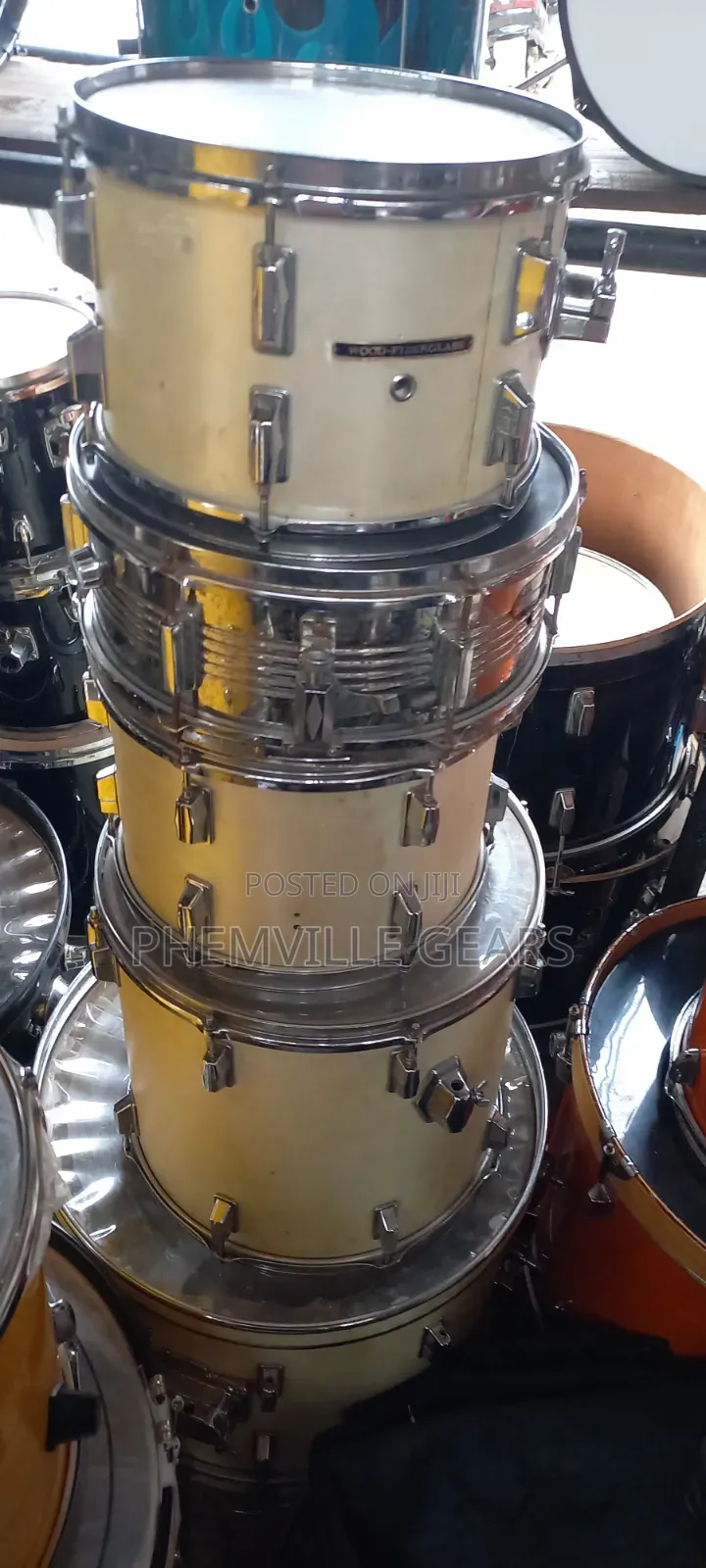 Neat Uk Used 5set Pearl Drums