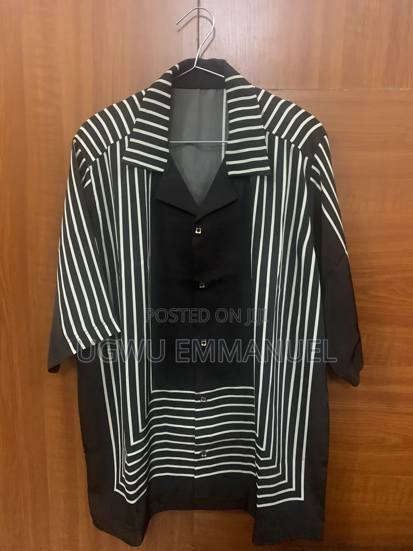 Black Silk Shirt
