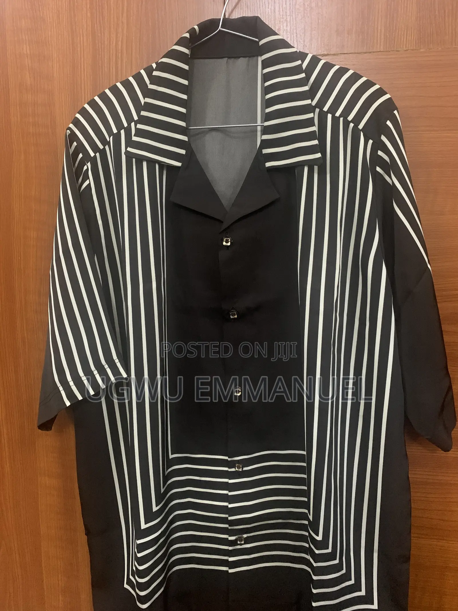 Black Silk Shirt