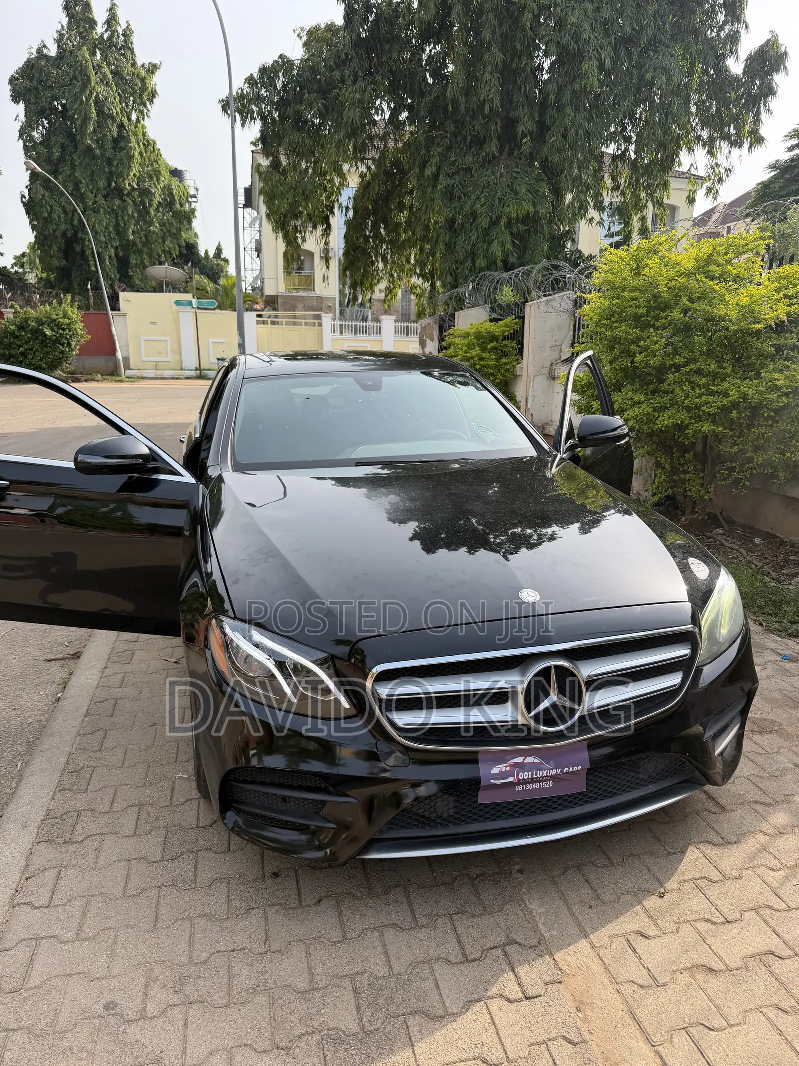 Mercedes-Benz E300 4Matic AWD Sedan (2.0L 4cyl 9A) 2017 Black