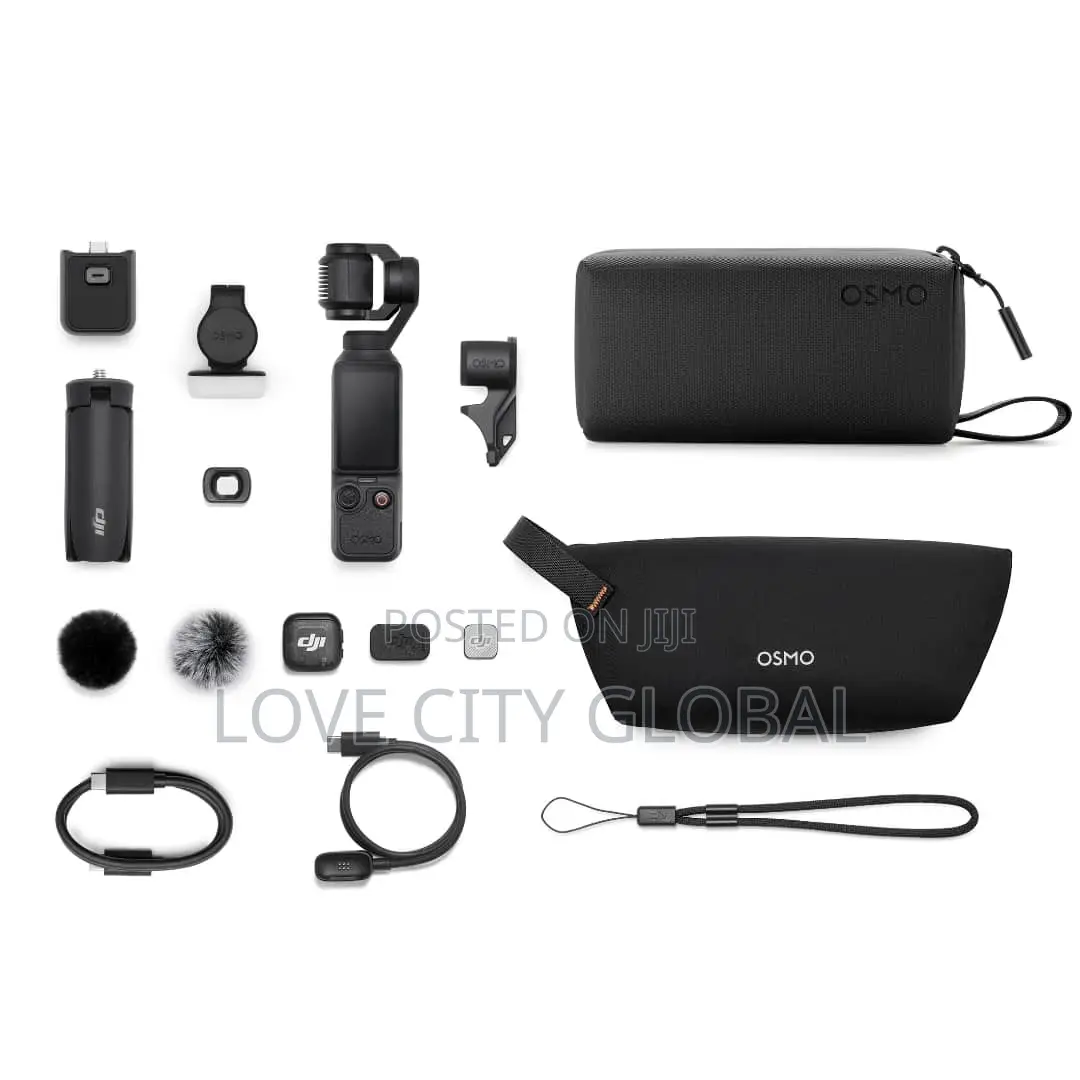 Dji Osmo Pocket 4 Creator Combo 240fps Action Mic Tripod Fill Light