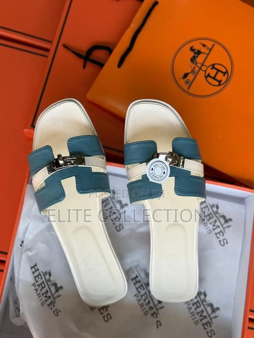 High Quality Hermes Kelly Slippers Available in Size 37-42