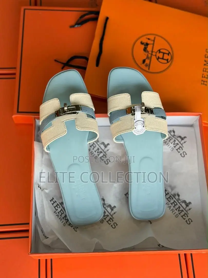 High Quality Hermes Kelly Slippers Available in Size 37-42