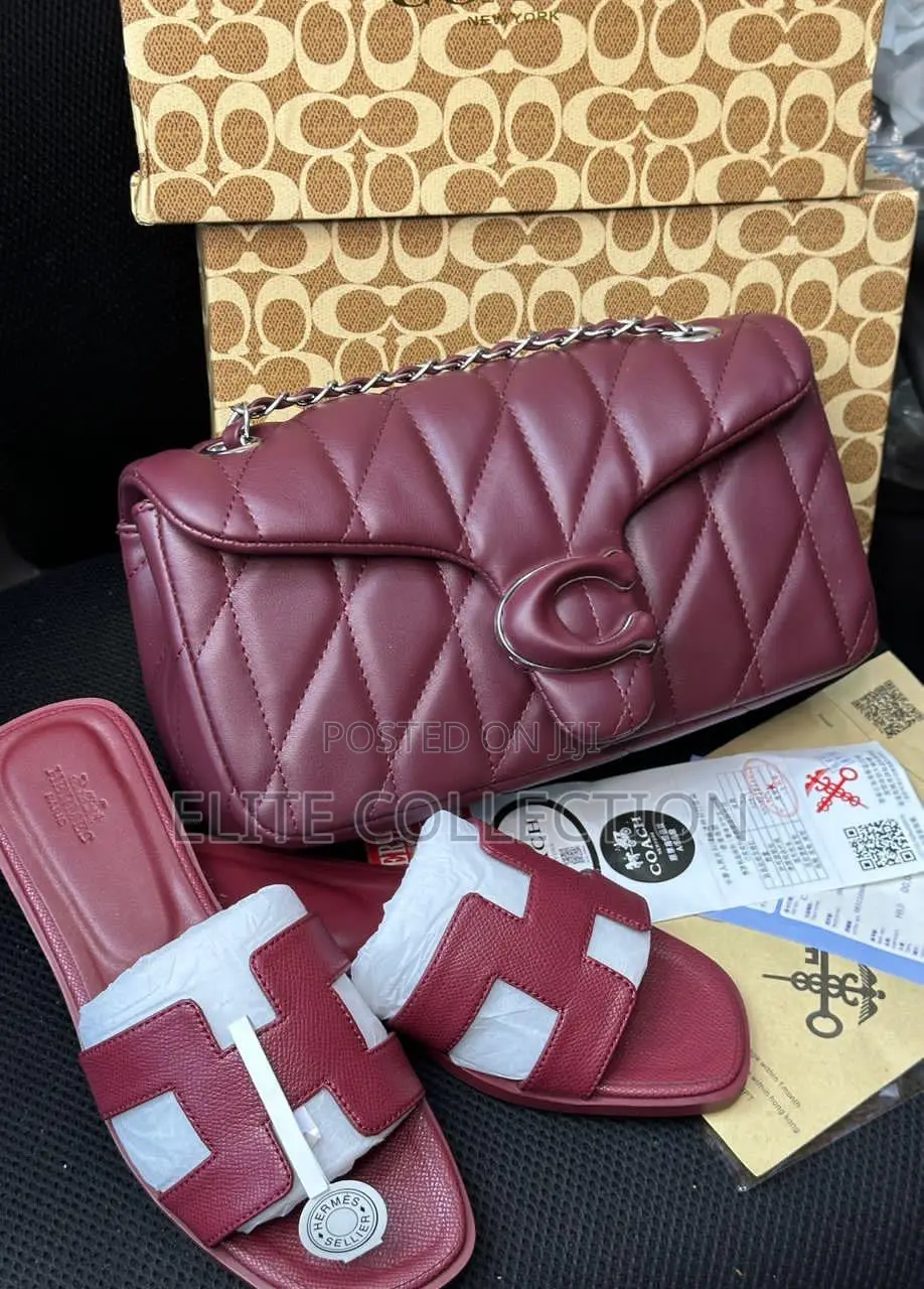 Coach Bag Combo Slide Size 37-42 Available as Displayed