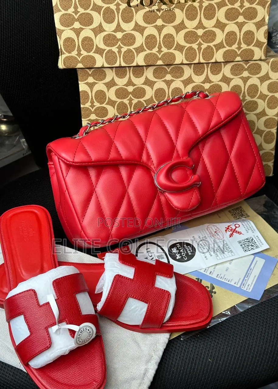 Coach Bag Combo Slide Size 37-42 Available as Displayed