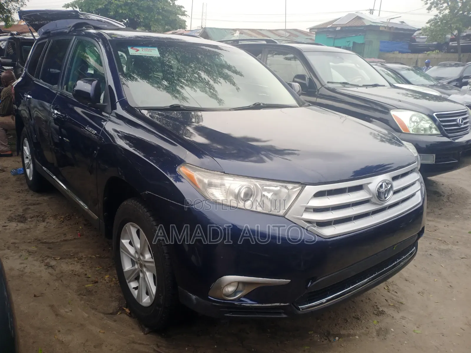 Toyota Highlander 3.5L 4WD 2013 Blue