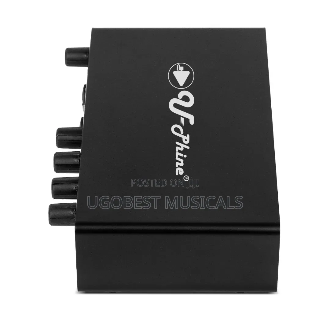 2in 2out Professional Audio Interface | Soundcard for Recording