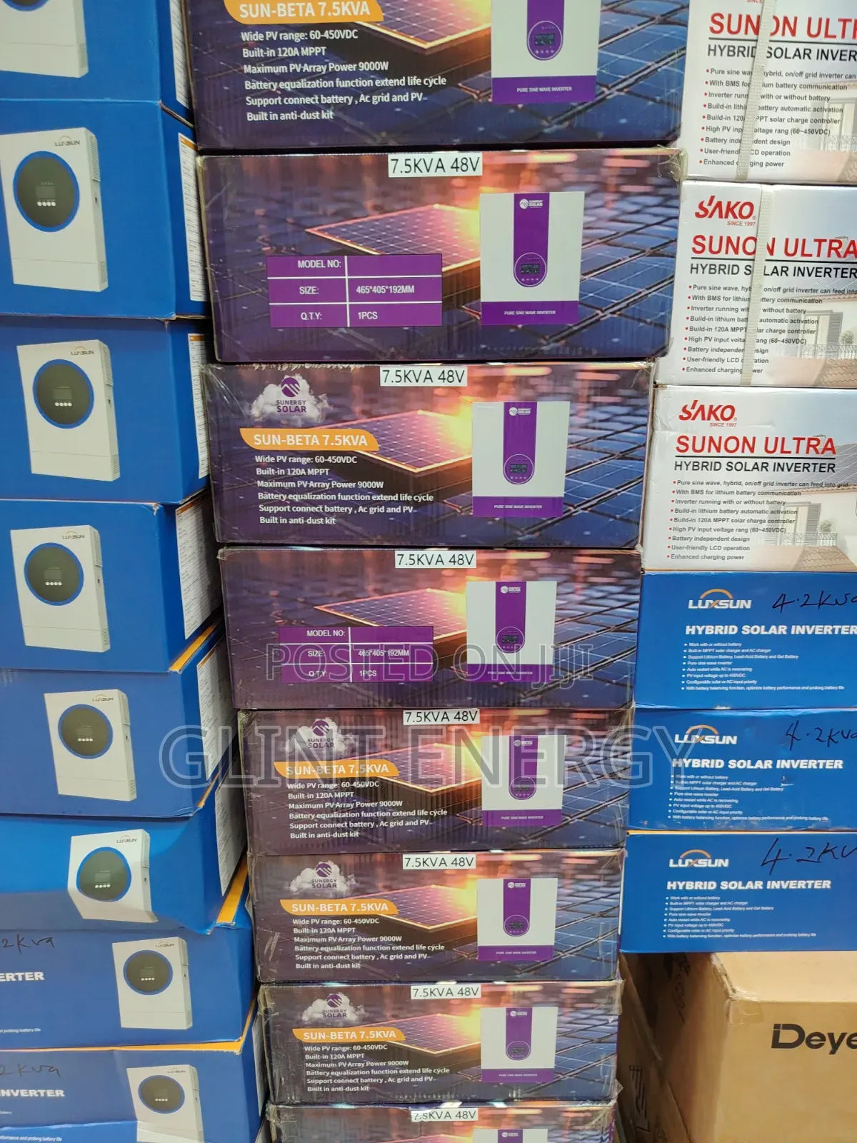 7.5kwh 48v Sunergy Hybrid Inverter