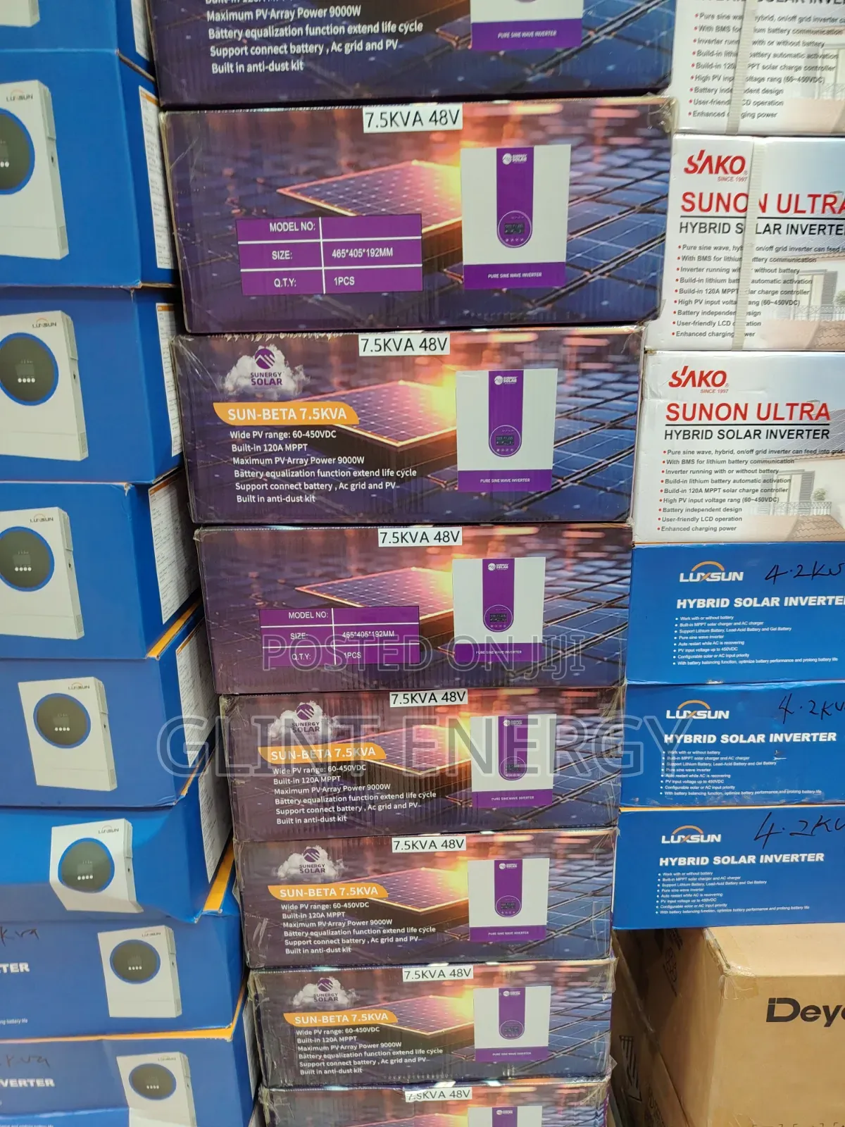 7.5kwh 48v Sunergy Hybrid Inverter
