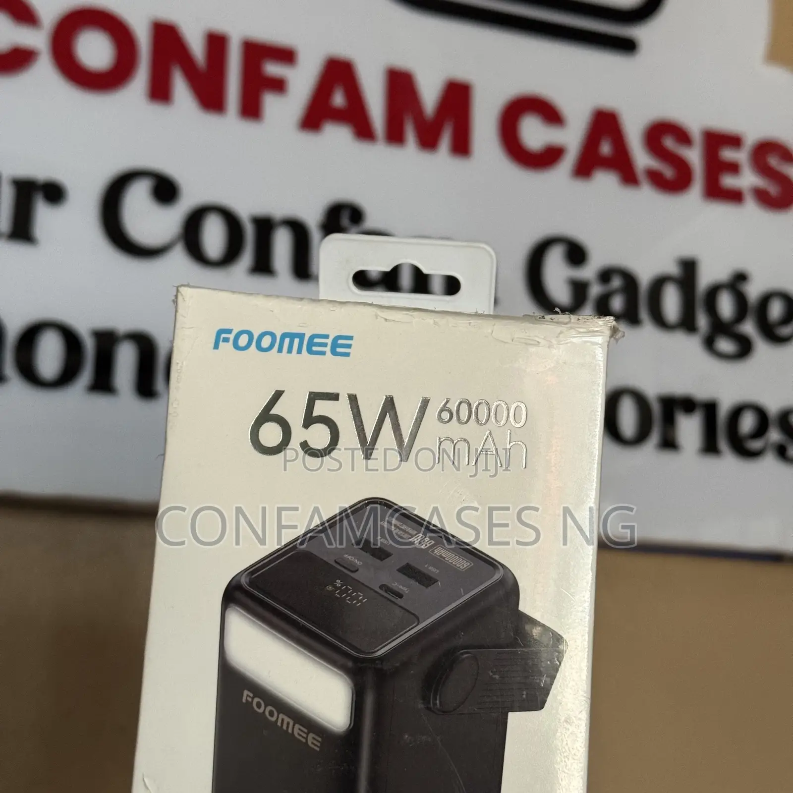 Foomee 60000mah 65w Power Bank for Phone and Laptop