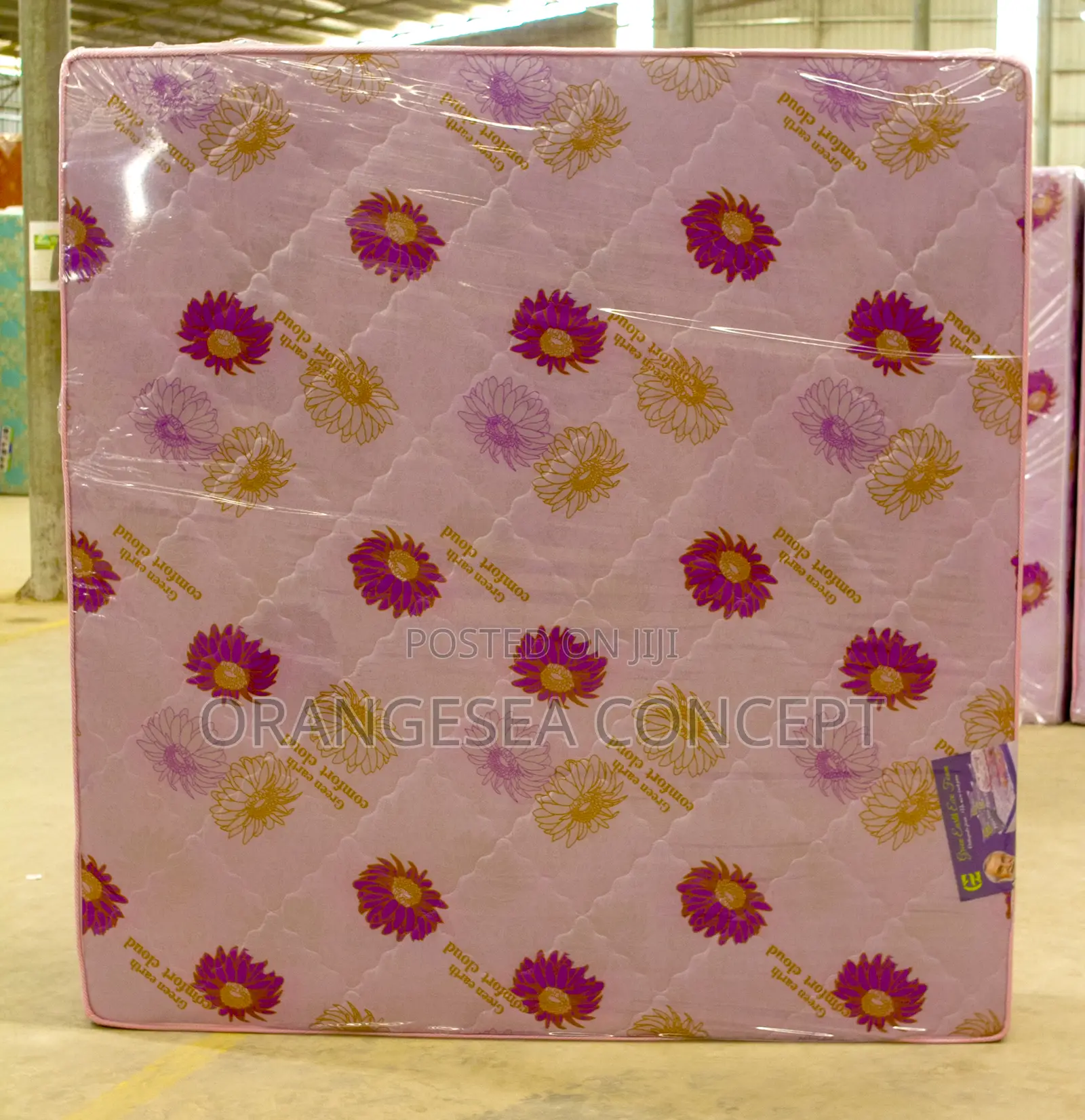 6x6x14 Semi Orthopaedic Mattress (Payment on Delivery Within Lagos).