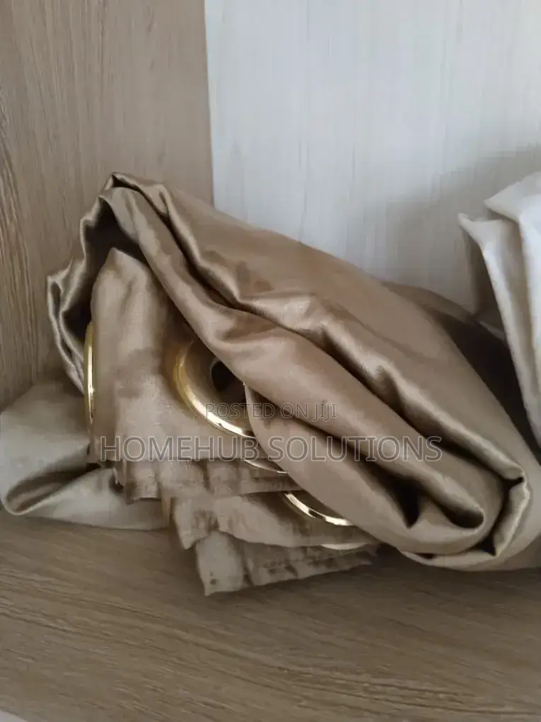 6 Pairs of Neatly Used Curtains