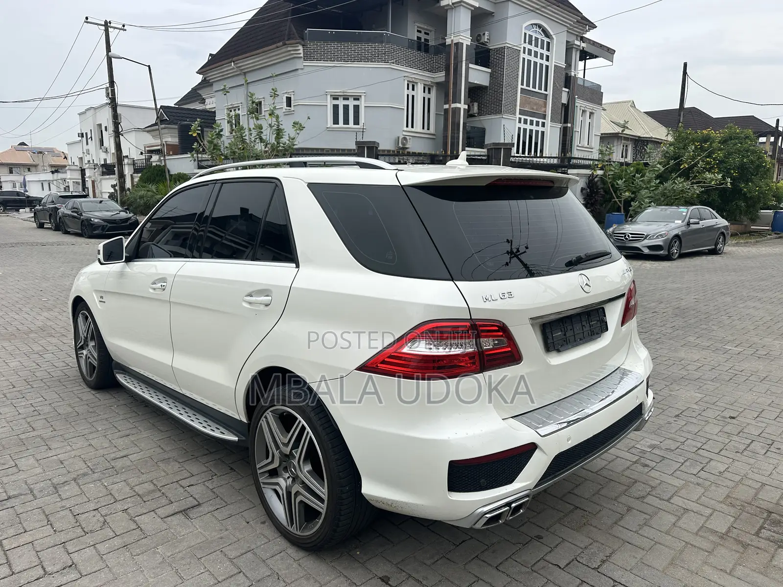 Mercedes-Benz M Class ML 63 AMG 2013 White