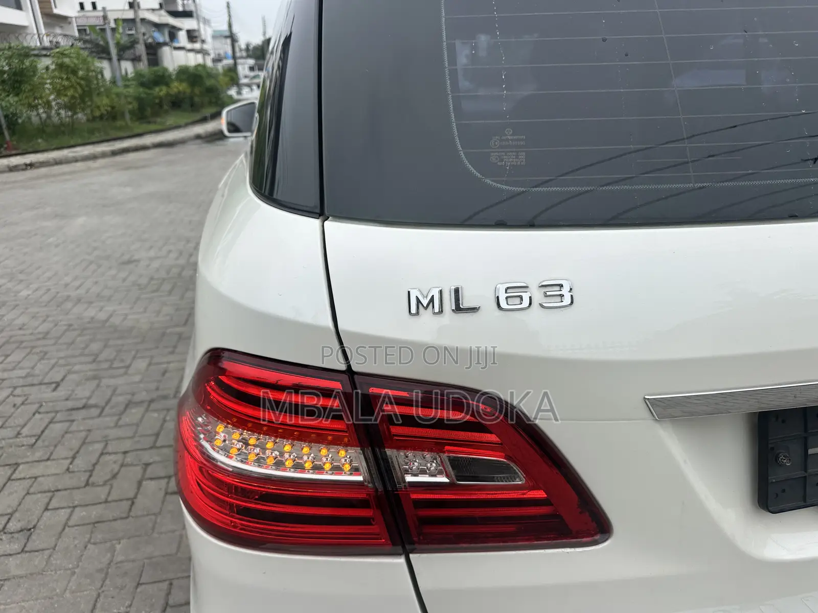 Mercedes-Benz M Class ML 63 AMG 2013 White