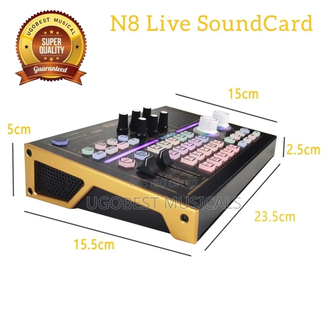 High Quality Professional Live Soundcard N8