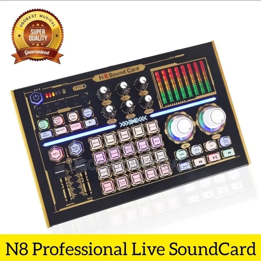 High Quality Professional Live Soundcard N8