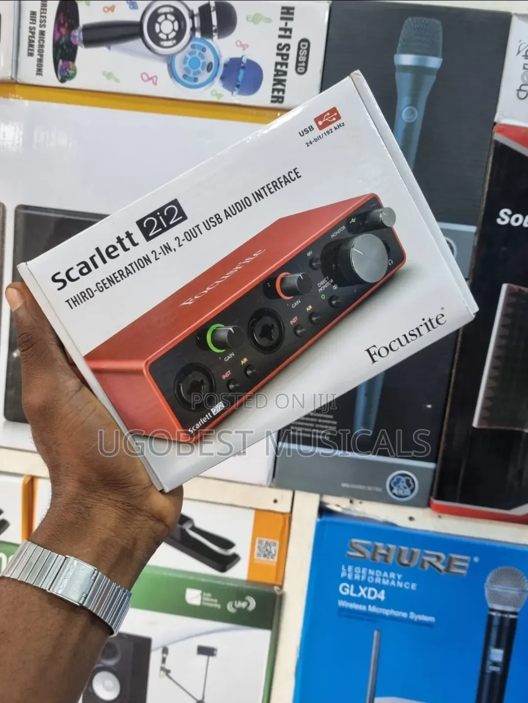 Focusrite Scarlett 2i2 3rd Gen Usb Audio Interface