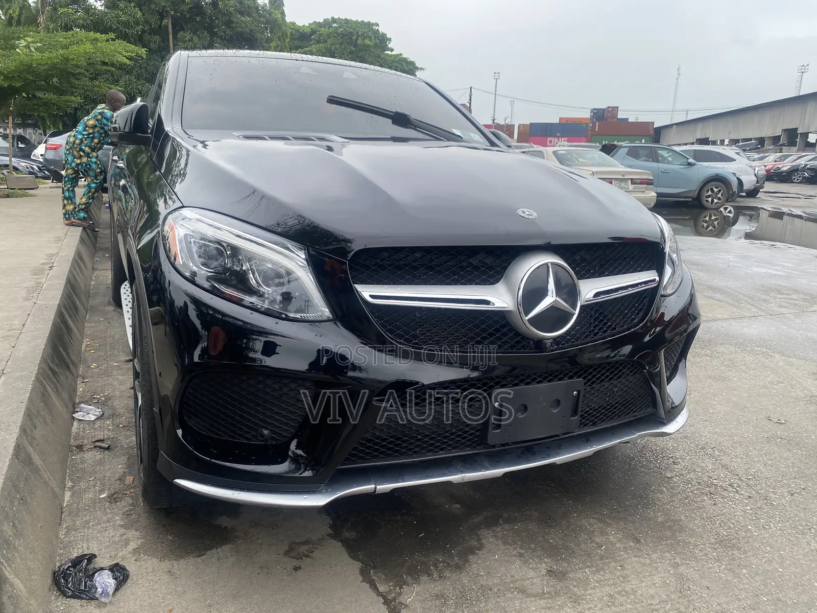Mercedes-Benz GLE-Class AMG GLE 43 4MATIC 2018 Black