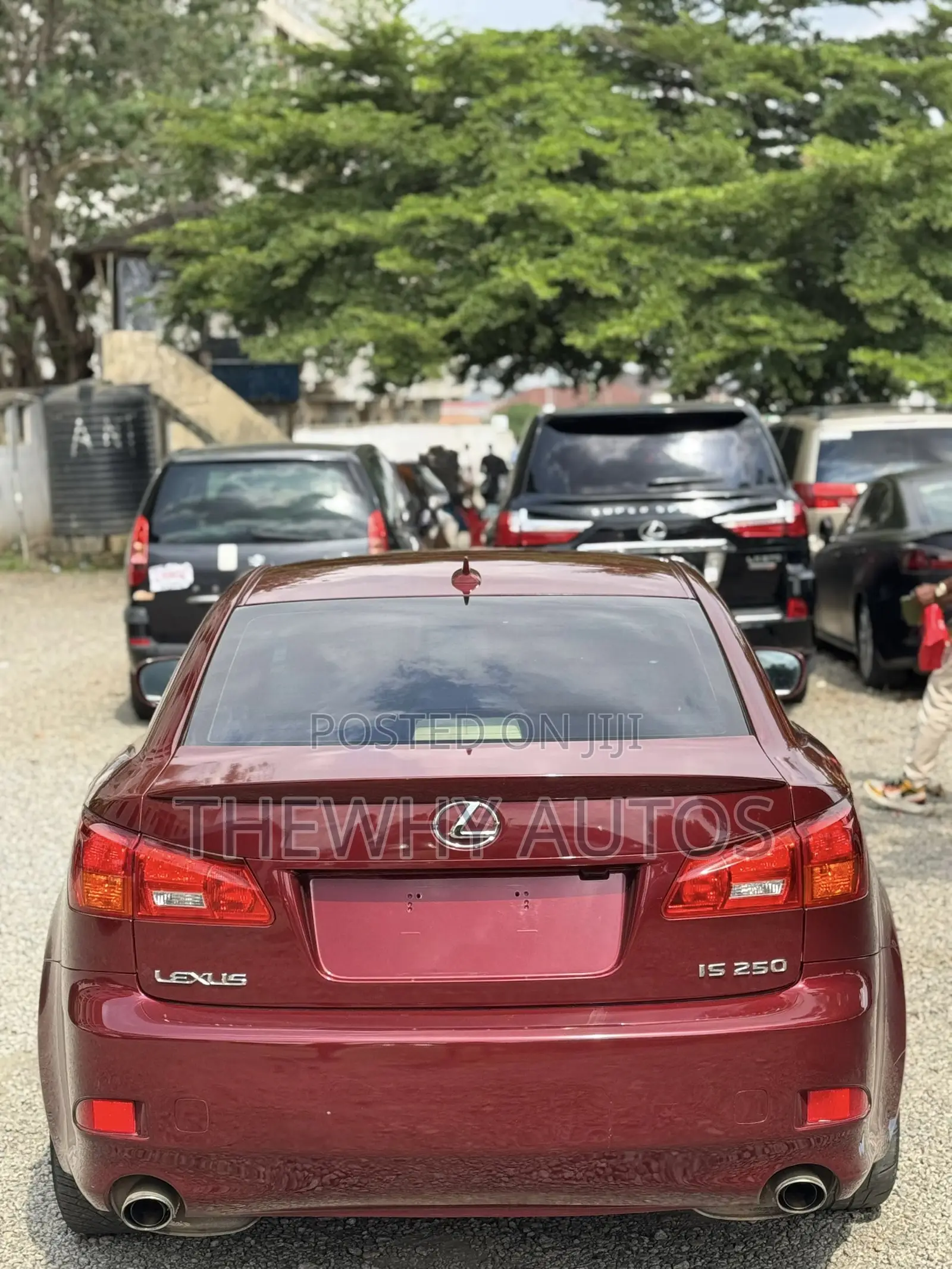 Lexus IS 250 2007 Burgundy