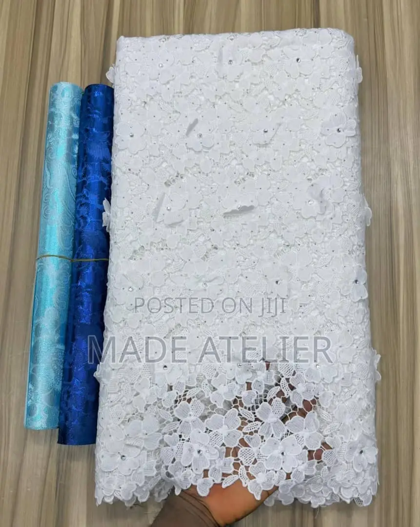 Luxury 3d Flower Guipure Cord Lace