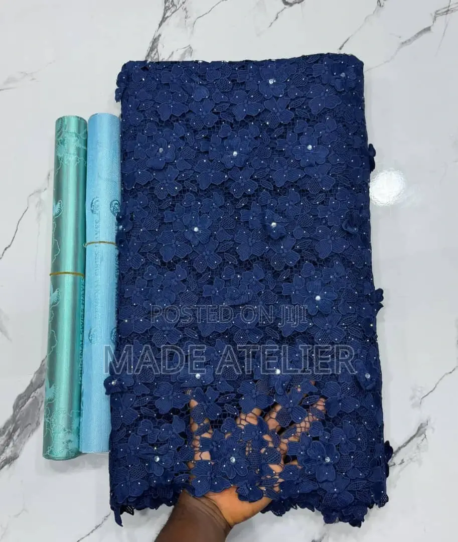Luxury 3d Flower Guipure Cord Lace